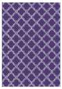 Printed Wafer Paper - Moroccan Purple